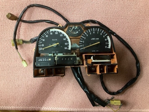 超希少当時物　国内　牛750メーターインナー