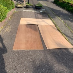 欲しい人！ベニヤ板3枚