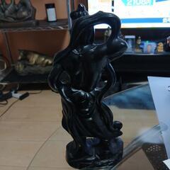 骨董　彫刻金剛力士像の画像