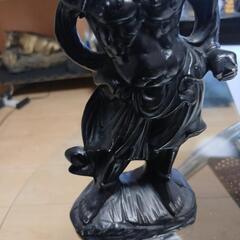 骨董　彫刻金剛力士像の画像