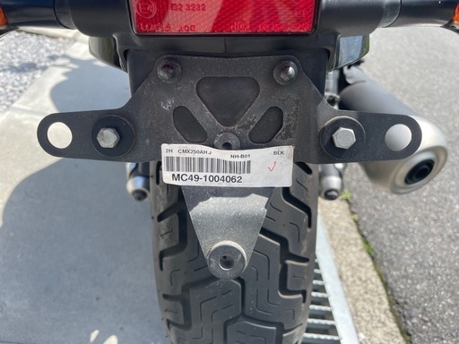 レブル250 2017 低走行約1400km 不具合無rebel 早い者勝ち