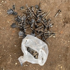 【決定済】防草シート　ピン　杭の画像