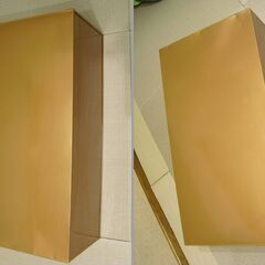【昭和レトロ】ブリキ　引出し収納　２個◆スチールケース　衣装ケース　押入れ収納◆花柄の画像