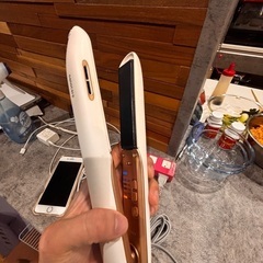 美品　パナソニック　ヘアアイロン　ナノケア