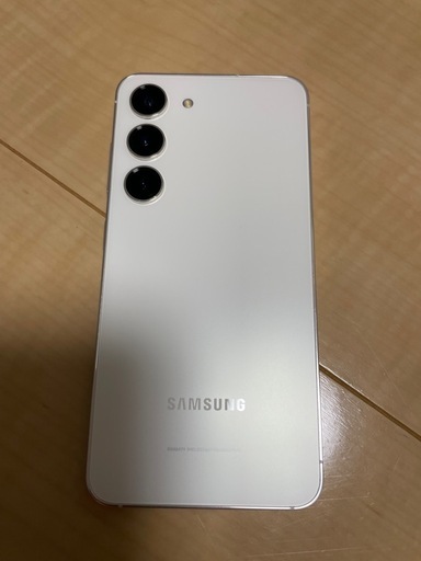 『決まりました』GALAXY s23 512GB ホワイト　SIMフリー
