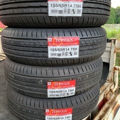155/65R14★2025新製品★日本製★ヨコハマZERIOUSタイヤ4本の画像