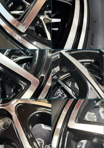 「商談中」㊷155/65R14新品ブリヂストンタイヤ4本と中古ホイールとナット付き