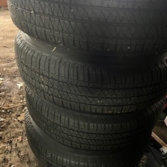 【引取限定】JB74 シエラ純正ホイール+バリ山タイヤの画像