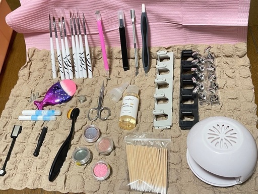 使用済み 中古)セルフジェルネイル・ポリッシュセット