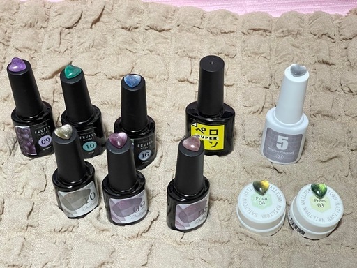 使用済み 中古)セルフジェルネイル・ポリッシュセット