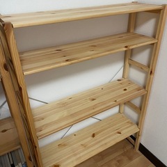 無印良品 パイン材ユニットシェルフ①
