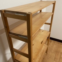 無印良品 パイン材ユニットシェルフ②の画像