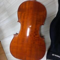 【美品】３/4サイズYAMAHA VC5Sチェロ  ケース付き　付属品多数！の画像