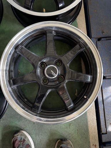 軽自動車に！エスホールド16インチ6j+45