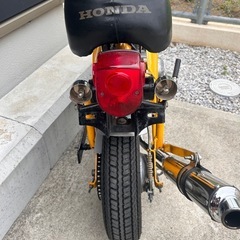 モンキー　Z50A クルクルハンドル　RPM菅の画像