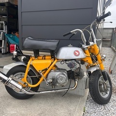 モンキー　Z50A クルクルハンドル　RPM菅の画像