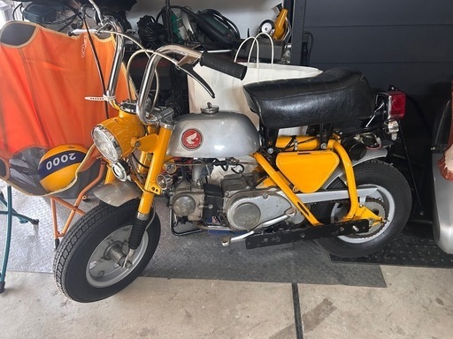 モンキー　Z50A クルクルハンドル　RPM菅