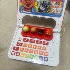 アンパンマンおしゃべりパソコン（未使用に近い）の画像