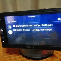 SONY XAV-AX100 ディスプレイオーディオの画像
