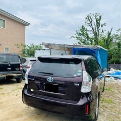 平成26年プリウスアルファ 76,650KM 車検 9 年2月の画像