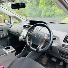 平成26年プリウスアルファ 76,650KM 車検 9 年2月の画像