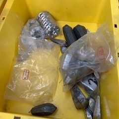 釣り用オモリ　たくさん有りますの画像