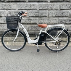 【ギフ_包装】 電動自転車 (サイクルPeace 大阪 整備済み 26インチ bike Air 自転車本体