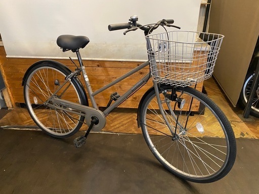 26インチ　シティサイクル　シングルギア