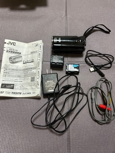 中古ビデオカメラJVCエブリオGZ-E170
