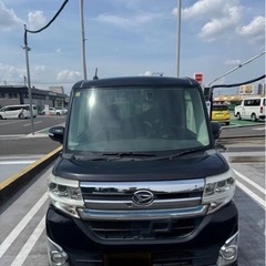 タントカスタム　人気のブラックターボ

