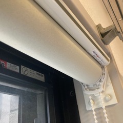 つっぱりロールスクリーン　幅170cm 腰窓用②の画像