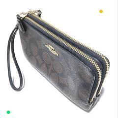 【連絡用商品】コーチCOACH小物入れ財布Wファスナー【大分県内引取り限定商品】  の画像
