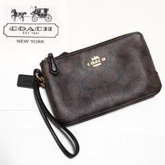 【連絡用商品】コーチCOACH小物入れ財布Wファスナー【大分県内引取り限定商品】  の画像