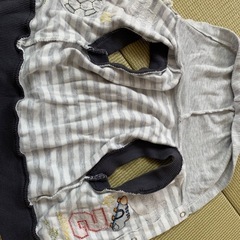 パーカー付きベスト　70-80くらい？　の画像