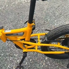 ハマー折りたたみ自転車(6ギア)の画像