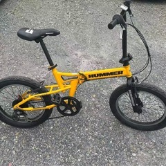 ハマー折りたたみ自転車(6ギア)の画像