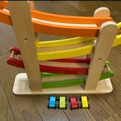 木製スラローム スロープトイ