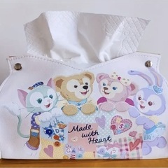 新品未使用♡ダッフィーフレンズティッシュケース
