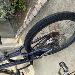 下山用の自転車です。ヒルクライム。要修理