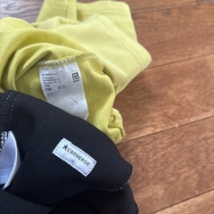 🟥100サイズ2点セット🟥春夏ハーフズボン👖 CONVERSEとUNIQLOの画像