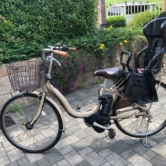 ヤマハ電動自転車　バッテリー12.3ah
