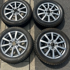 【値段交渉可能】155/65R14スタッドレス　アルミホイール　...