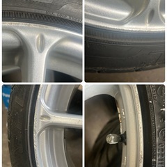 ⭐︎215/40R18！30系 プリウスなどに…18インチタイヤ溝山ありの画像