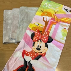 使い古しのタオルの画像