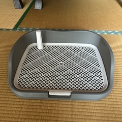 犬　トイレトレー　　はみ出し防止　　大型犬対応