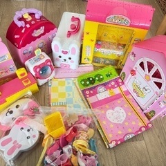 メルちゃん豪華セット(おうち、スーパーマーケット、美容院、病院、小物)