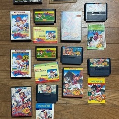 ナムコ ファミスタシリーズ＋おまけセット　FC ファミコンソフトの画像
