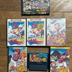 ナムコ ファミスタシリーズ＋おまけセット　FC ファミコンソフト