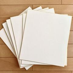1枚100円★無地の大型色紙(27cm×24cm)　画仙紙