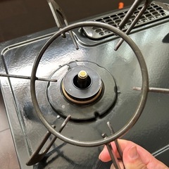 リンナイ ガスコンロ RTE597BKL プロパンガス用の画像